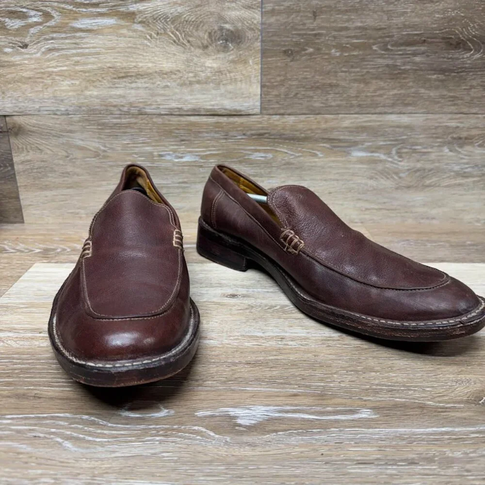 Cole Haan Moc Toe Brown Leather Loafers Men's Size 13